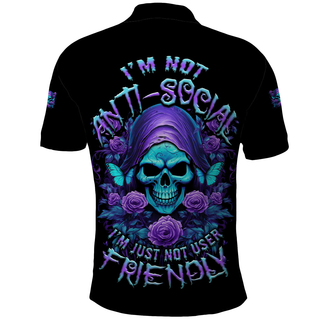 im-not-anti-social-mad-reaper-skull-polo-shirt