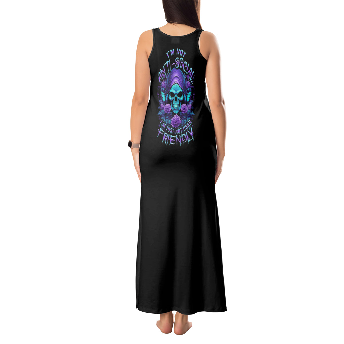 im-not-anti-social-mad-reaper-skull-tank-maxi-dress