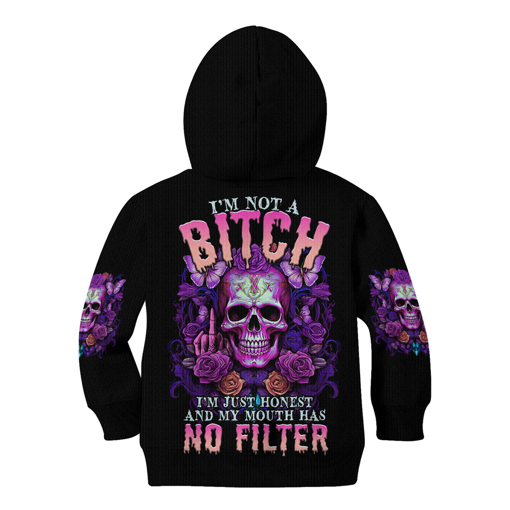 im-not-a-b-im-just-honest-skull-butterfly-kid-hoodie