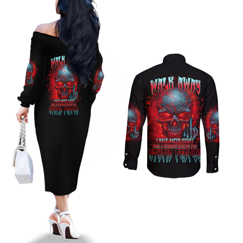 walk-away-i-have-anger-issues-and-a-serious-dislike-for-couples-matching-off-the-shoulder-long-sleeve-dress-and-long-sleeve-button-shirt