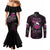the-good-girl-in-me-got-tired-skull-rose-couples-matching-mermaid-dress-and-long-sleeve-button-shirt