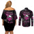 the-good-girl-in-me-got-tired-skull-rose-couples-matching-off-shoulder-short-dress-and-long-sleeve-button-shirt