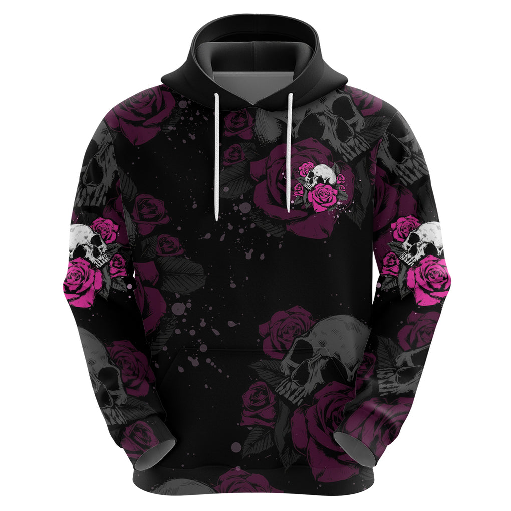 the-good-girl-in-me-got-tired-skull-rose-hoodie