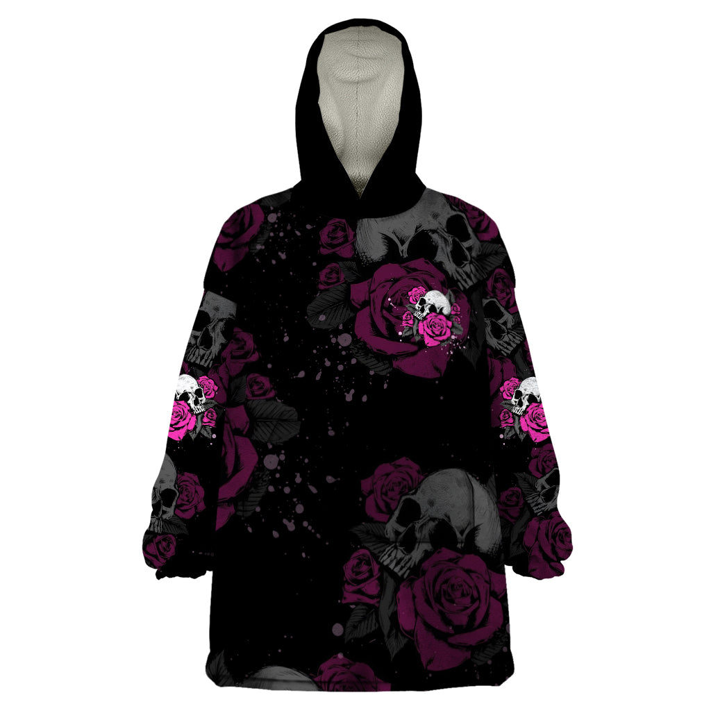 the-good-girl-in-me-got-tired-skull-rose-wearable-blanket-hoodie