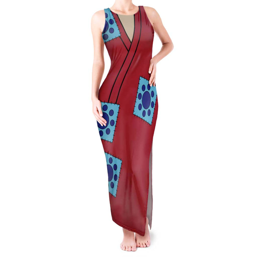 Luffy Wano - One Piece Tank Maxi Dress Anime Style