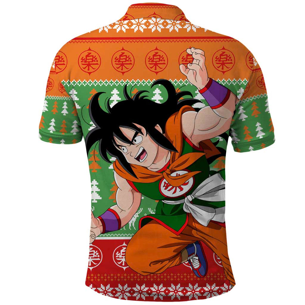 Yamcha - Dragon Ball Polo Shirt Anime Mix Christmas Style