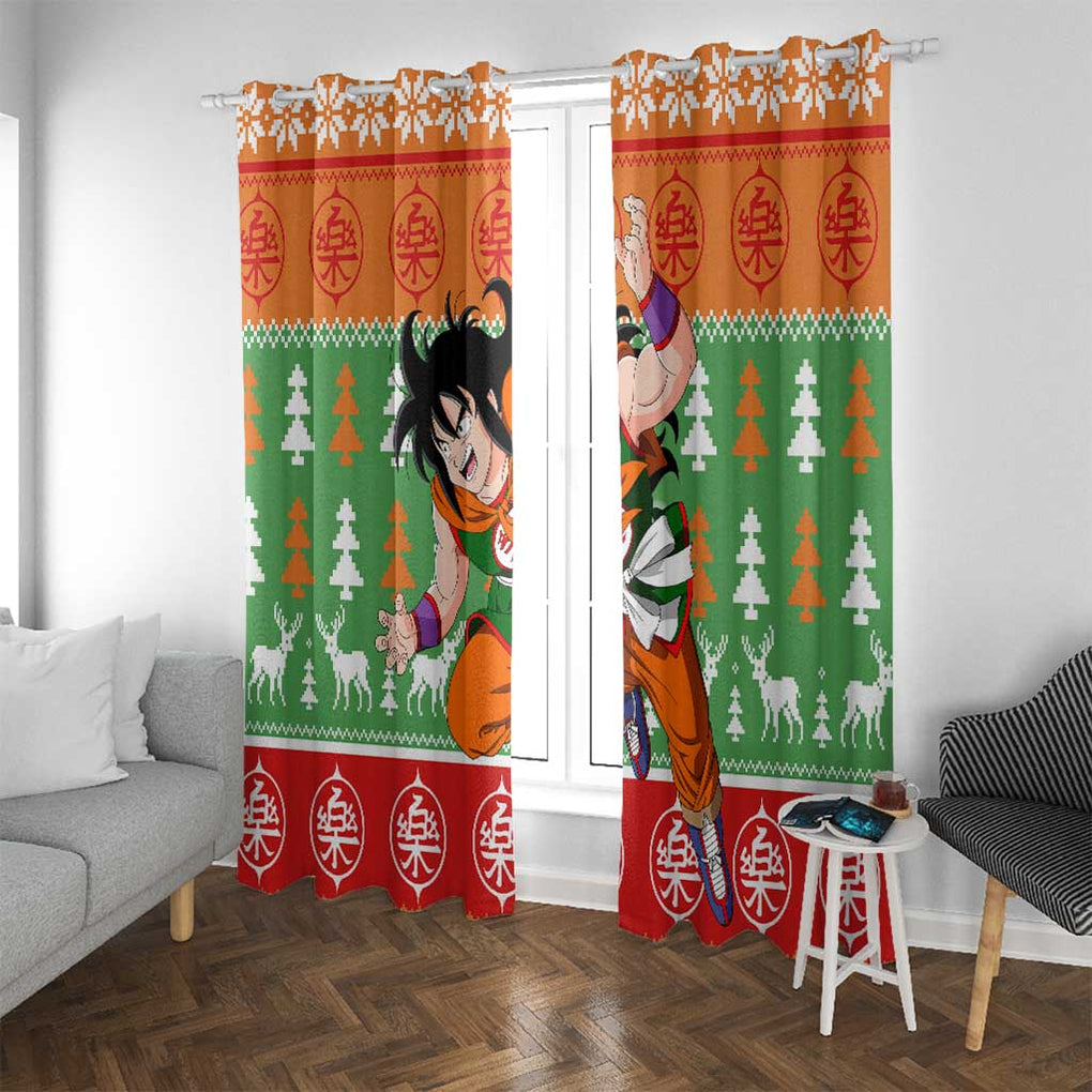 Yamcha - Dragon Ball Window Curtain Anime Mix Christmas Style