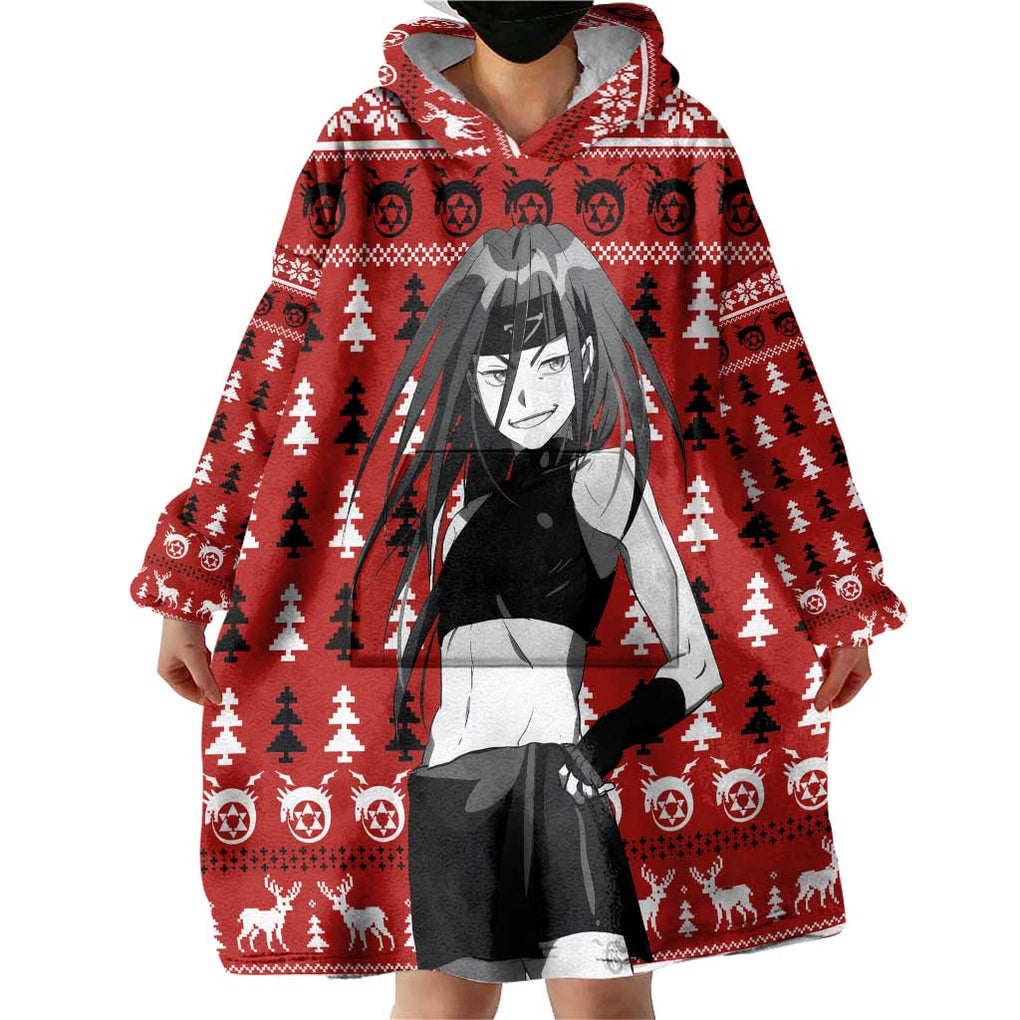 Envy - Fullmetal Alchemist Wearable Blanket Hoodie Anime Mix Christmas Style