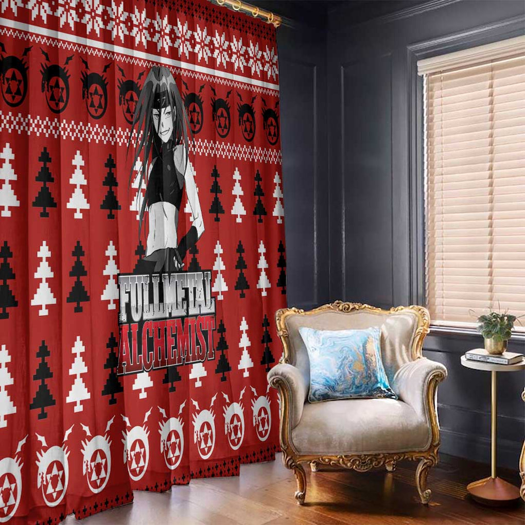 Envy - Fullmetal Alchemist Window Curtain Anime Mix Christmas Style