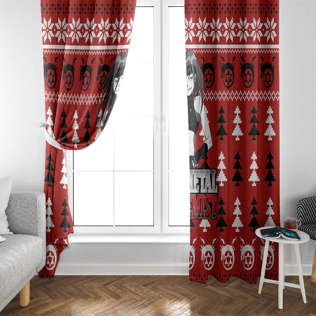Envy - Fullmetal Alchemist Window Curtain Anime Mix Christmas Style