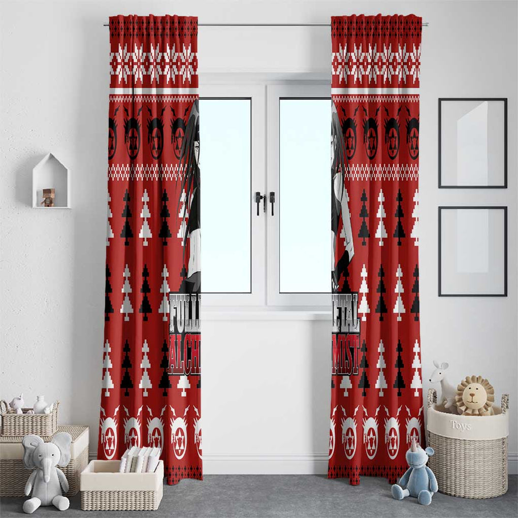 Envy - Fullmetal Alchemist Window Curtain Anime Mix Christmas Style