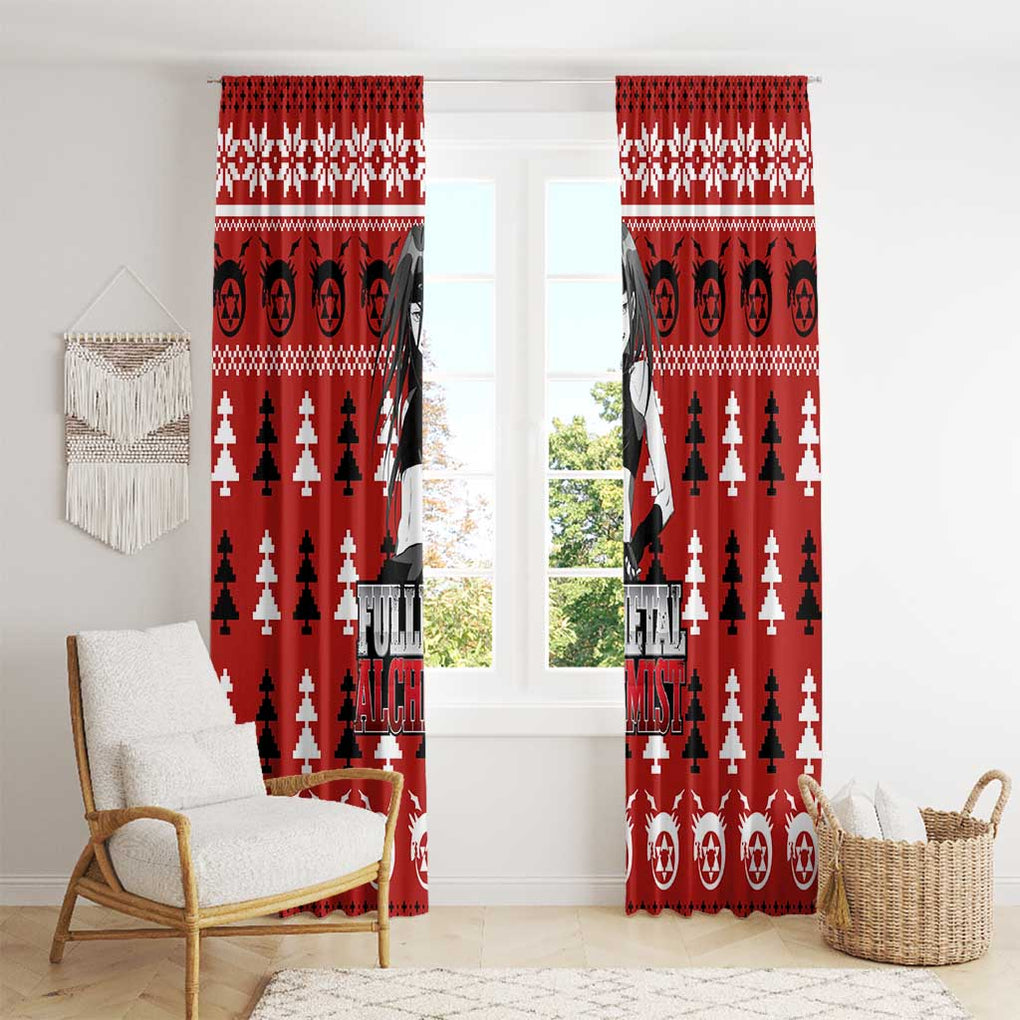 Envy - Fullmetal Alchemist Window Curtain Anime Mix Christmas Style
