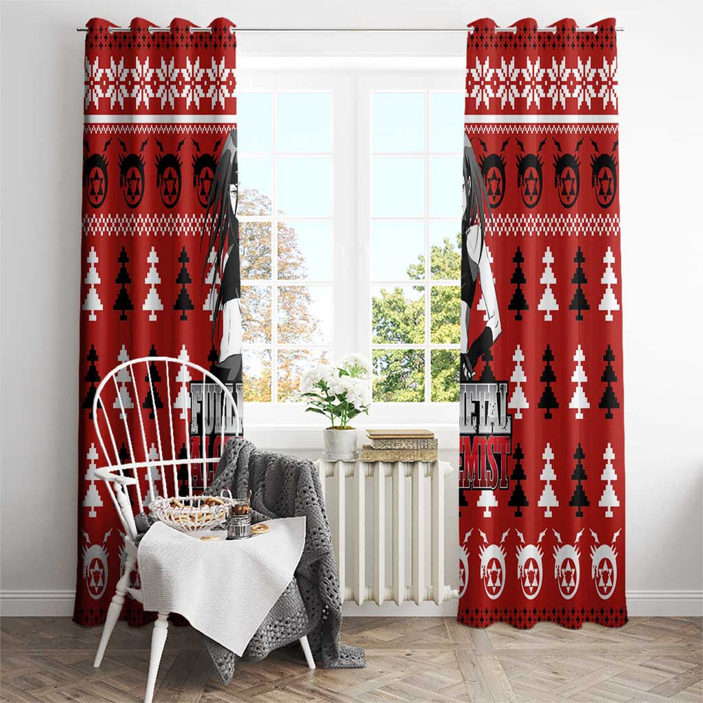 Envy - Fullmetal Alchemist Window Curtain Anime Mix Christmas Style