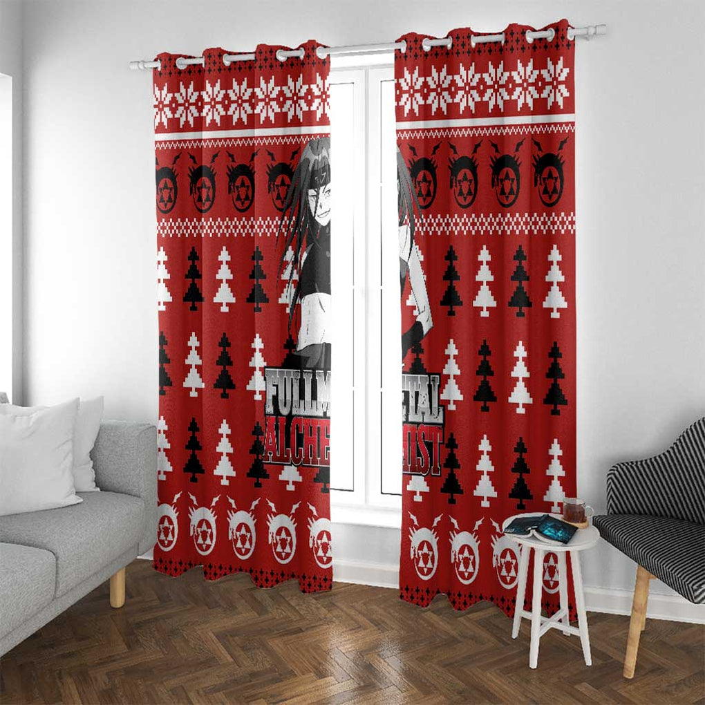 Envy - Fullmetal Alchemist Window Curtain Anime Mix Christmas Style