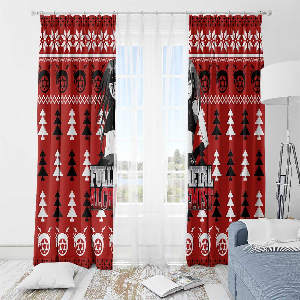 Envy - Fullmetal Alchemist Window Curtain Anime Mix Christmas Style