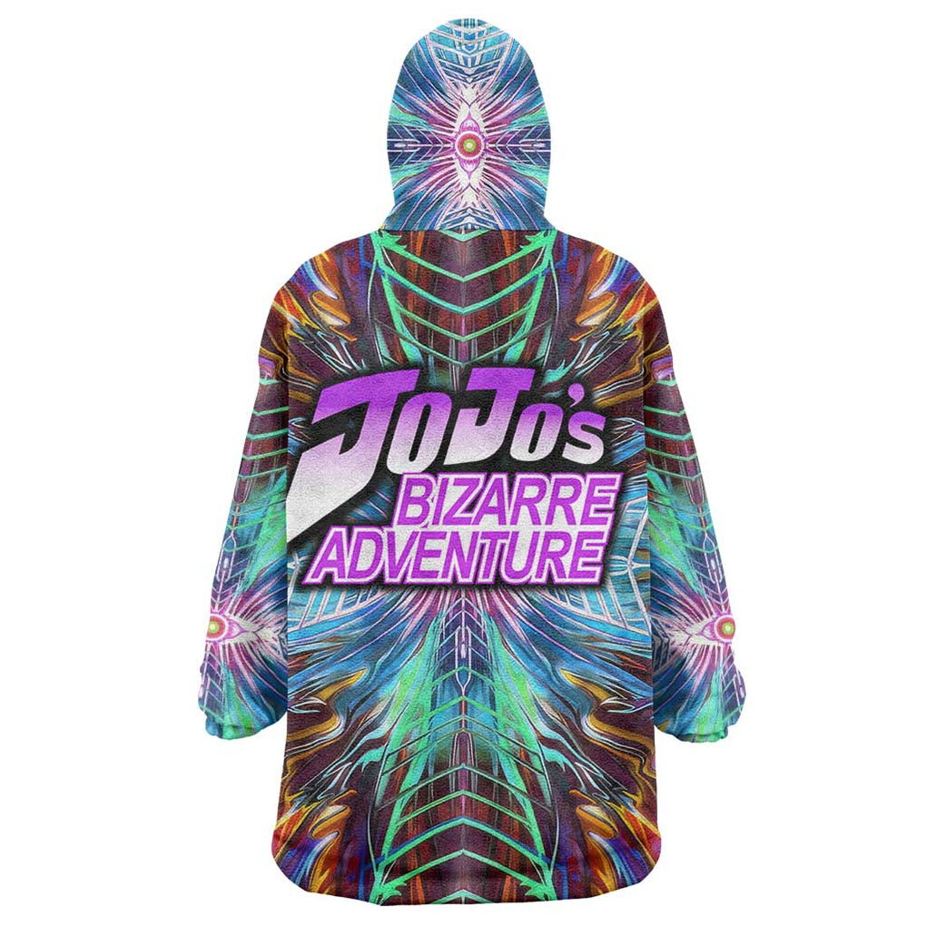 Trippy Dio Brando JoJo’s Bizarre Adventure Wearable Blanket Hoodie Anime Style