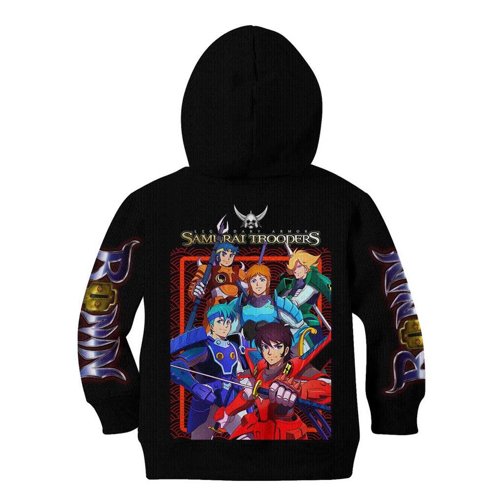 Ronin Warriors Kid Hoodie Japan Anime Style