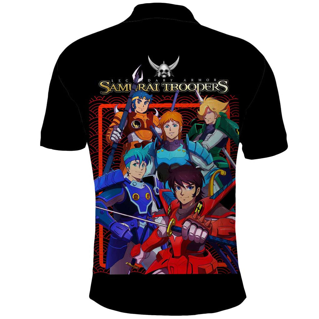 Ronin Warriors Polo Shirt Japan Anime Style