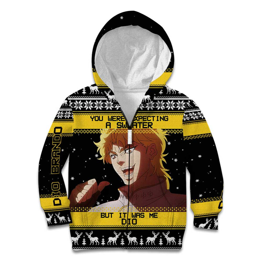 Dio Brando - JoJo’s Bizarre Adventure Kid Hoodie Anime Mix Christmas Style