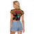 Trippy Minecraft Raglan Cropped T Shirt Trippy Style