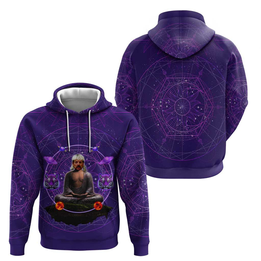 Tiger King Trippy Joe Exotic Astral Meditation Hoodie Trippy Style