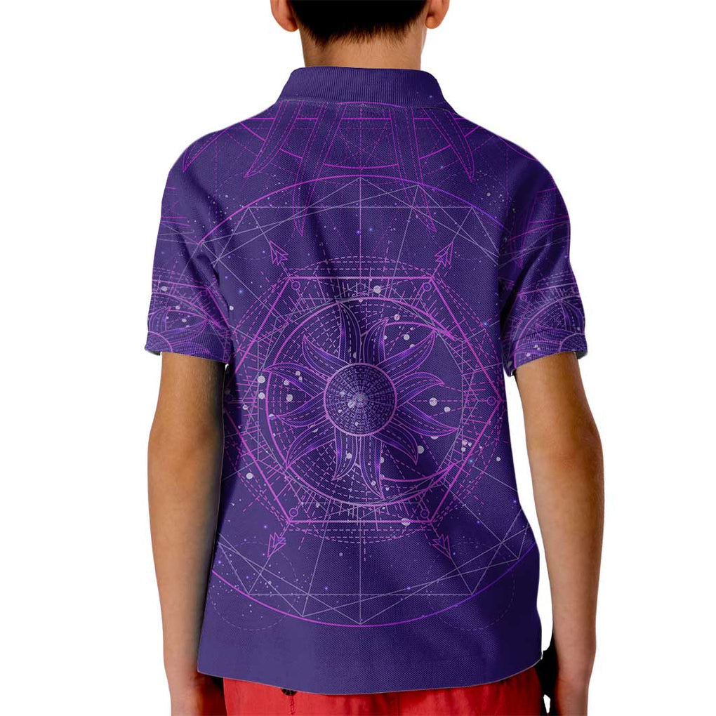 Tiger King Trippy Joe Exotic Astral Meditation Kid Polo Shirt Trippy Style