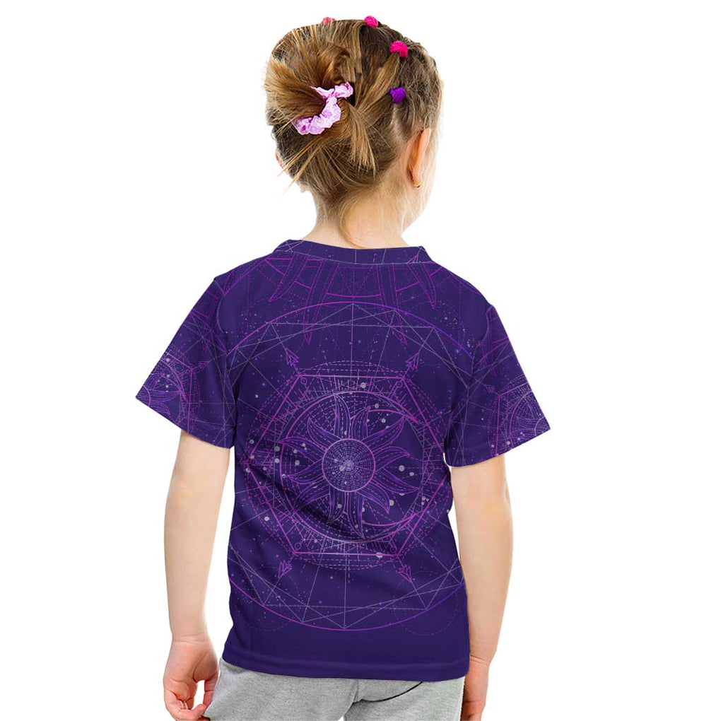 Tiger King Trippy Joe Exotic Astral Meditation Kid T Shirt Trippy Style