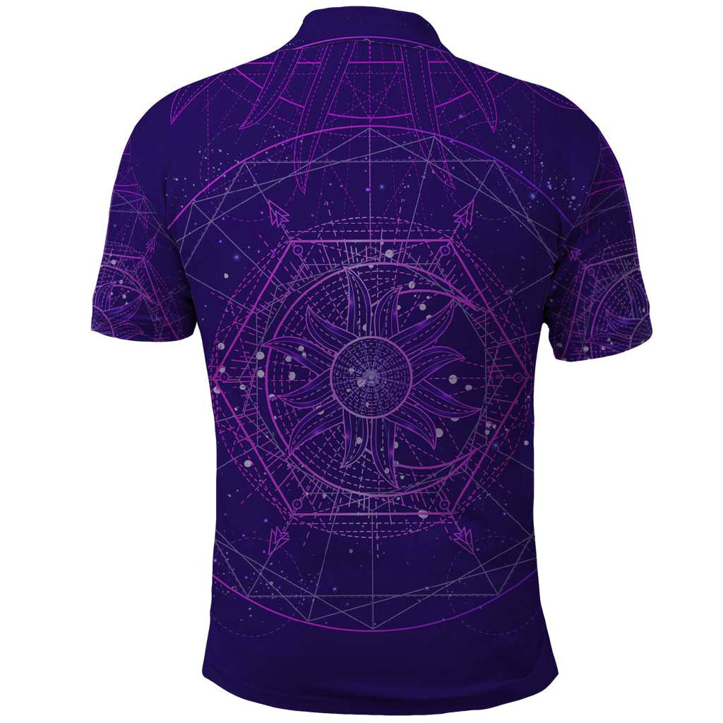 Tiger King Trippy Joe Exotic Astral Meditation Polo Shirt Trippy Style