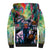 Trippy Yoshikage Kira Deadly Queen Jojo’s Bizarre Adventure Sherpa Hoodie Trippy Style