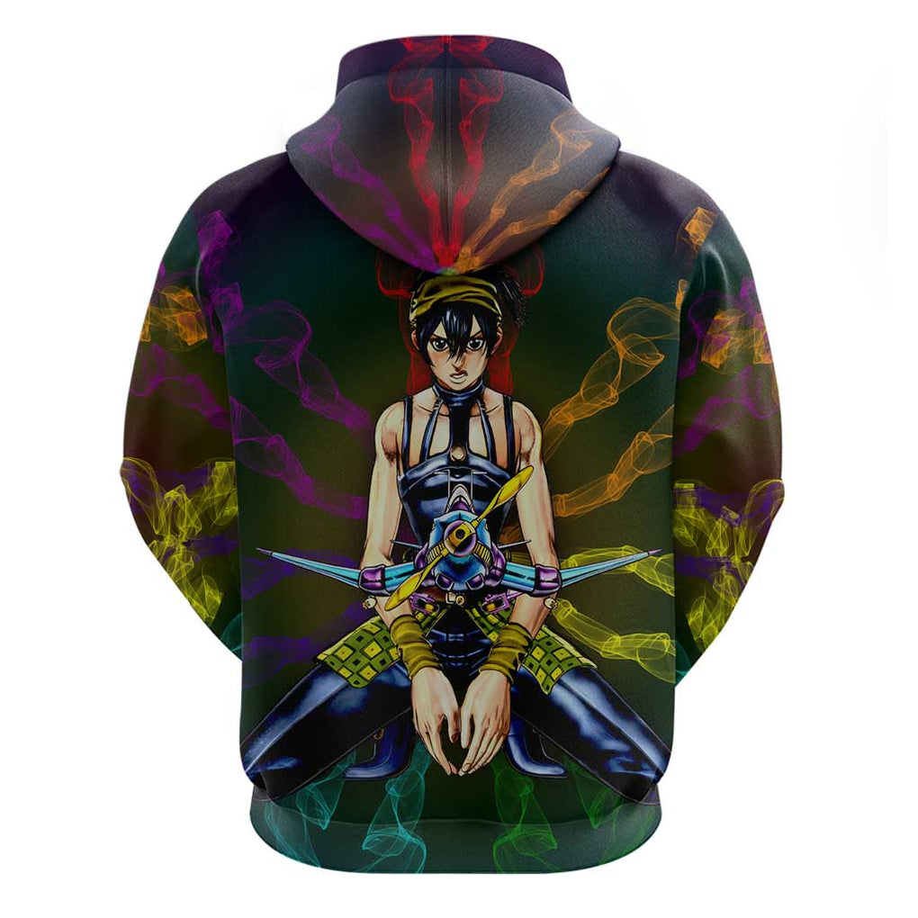 Trippy Narancia Lil Bomber Jojo’s Bizarre Adventure Hoodie Trippy Style