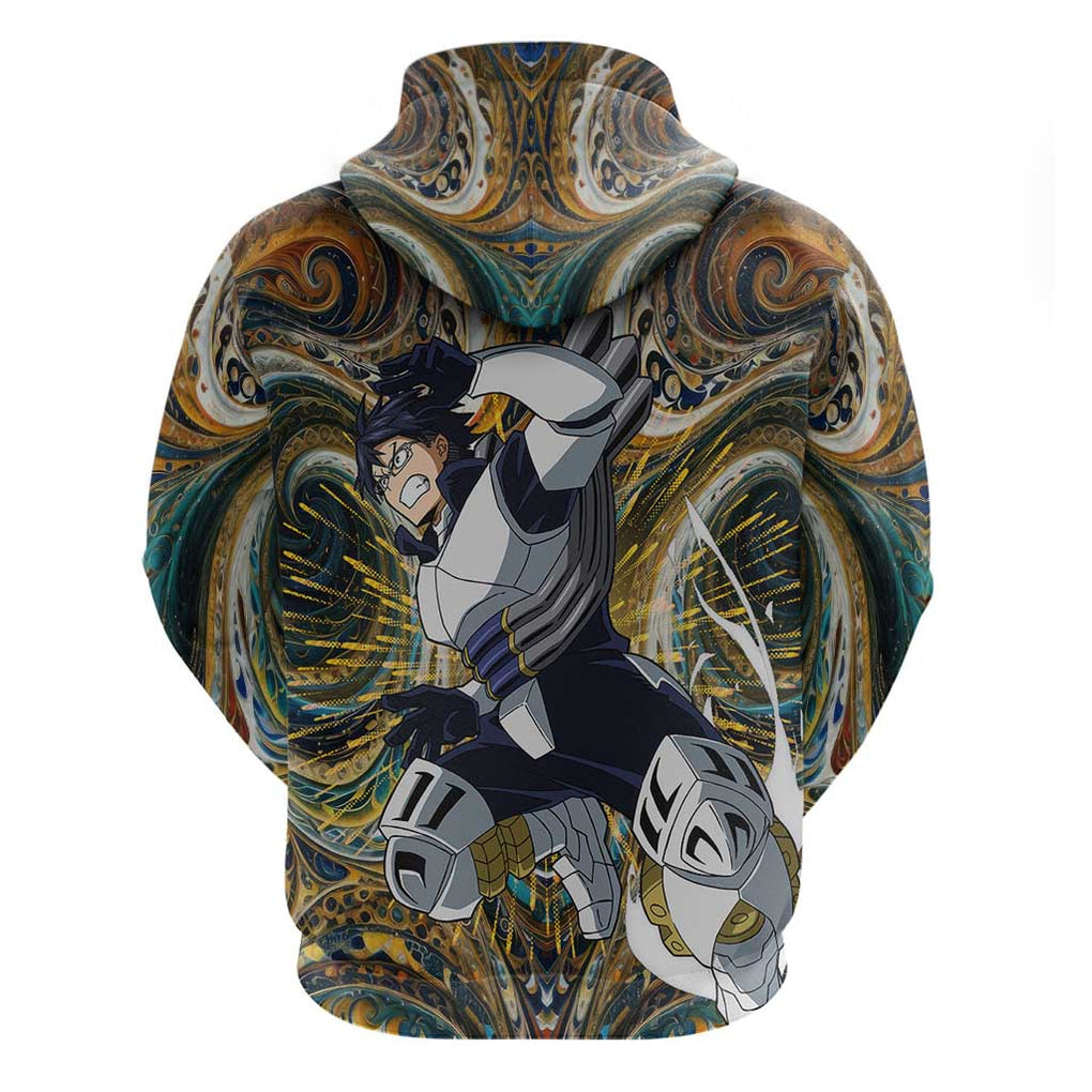 Trippy Engine Ida Tenya My Hero Academia Hoodie Trippy Style