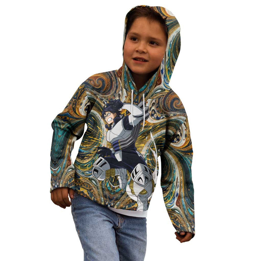 Trippy Engine Ida Tenya My Hero Academia Kid Hoodie Trippy Style