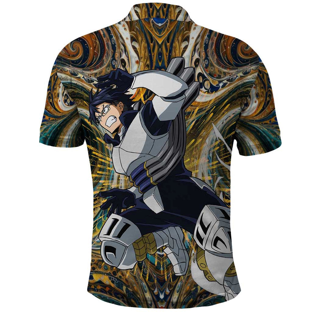 Trippy Engine Ida Tenya My Hero Academia Polo Shirt Trippy Style