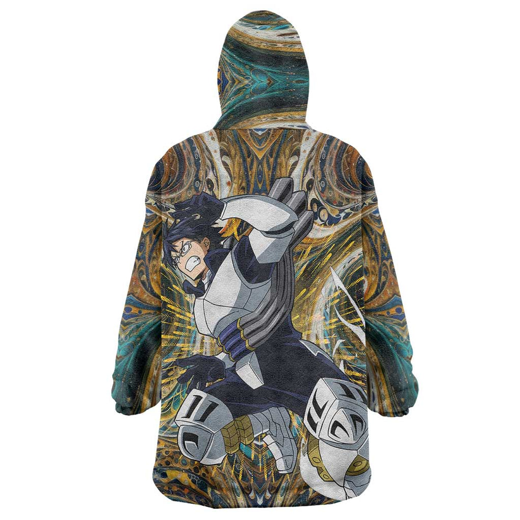 Trippy Engine Ida Tenya My Hero Academia Wearable Blanket Hoodie Trippy Style