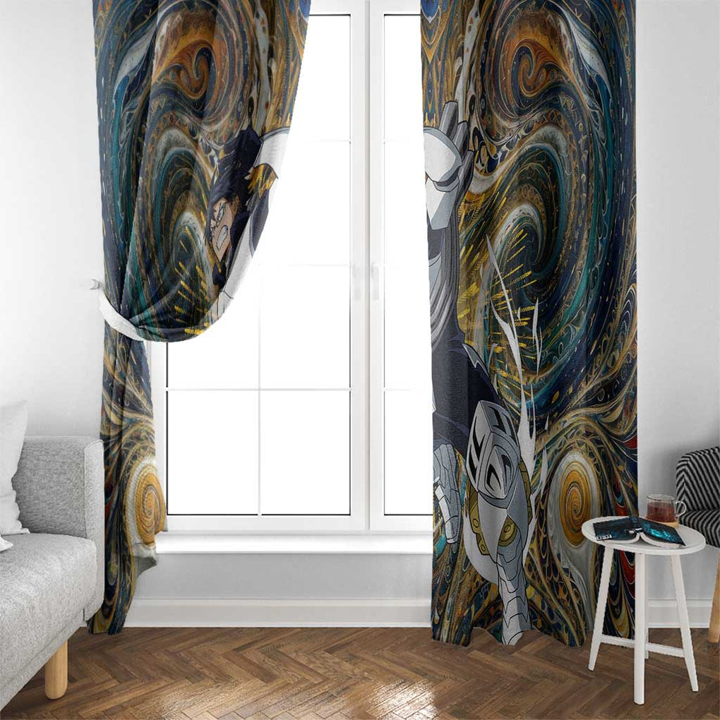 Trippy Engine Ida Tenya My Hero Academia Window Curtain Trippy Style