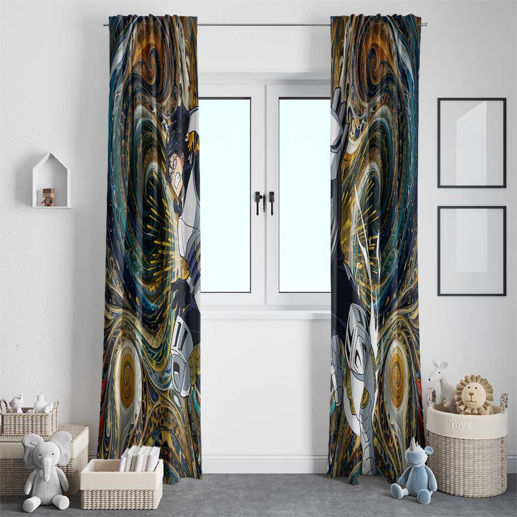 Trippy Engine Ida Tenya My Hero Academia Window Curtain Trippy Style