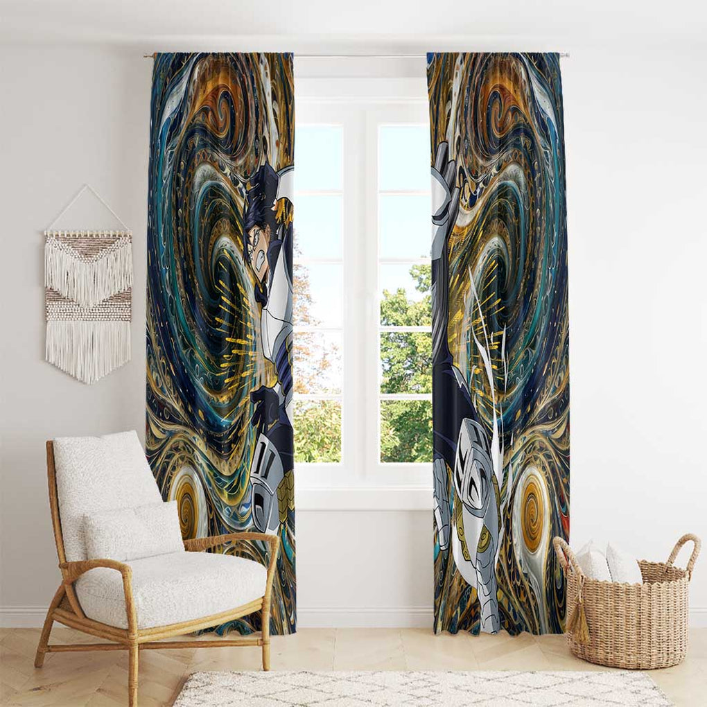 Trippy Engine Ida Tenya My Hero Academia Window Curtain Trippy Style