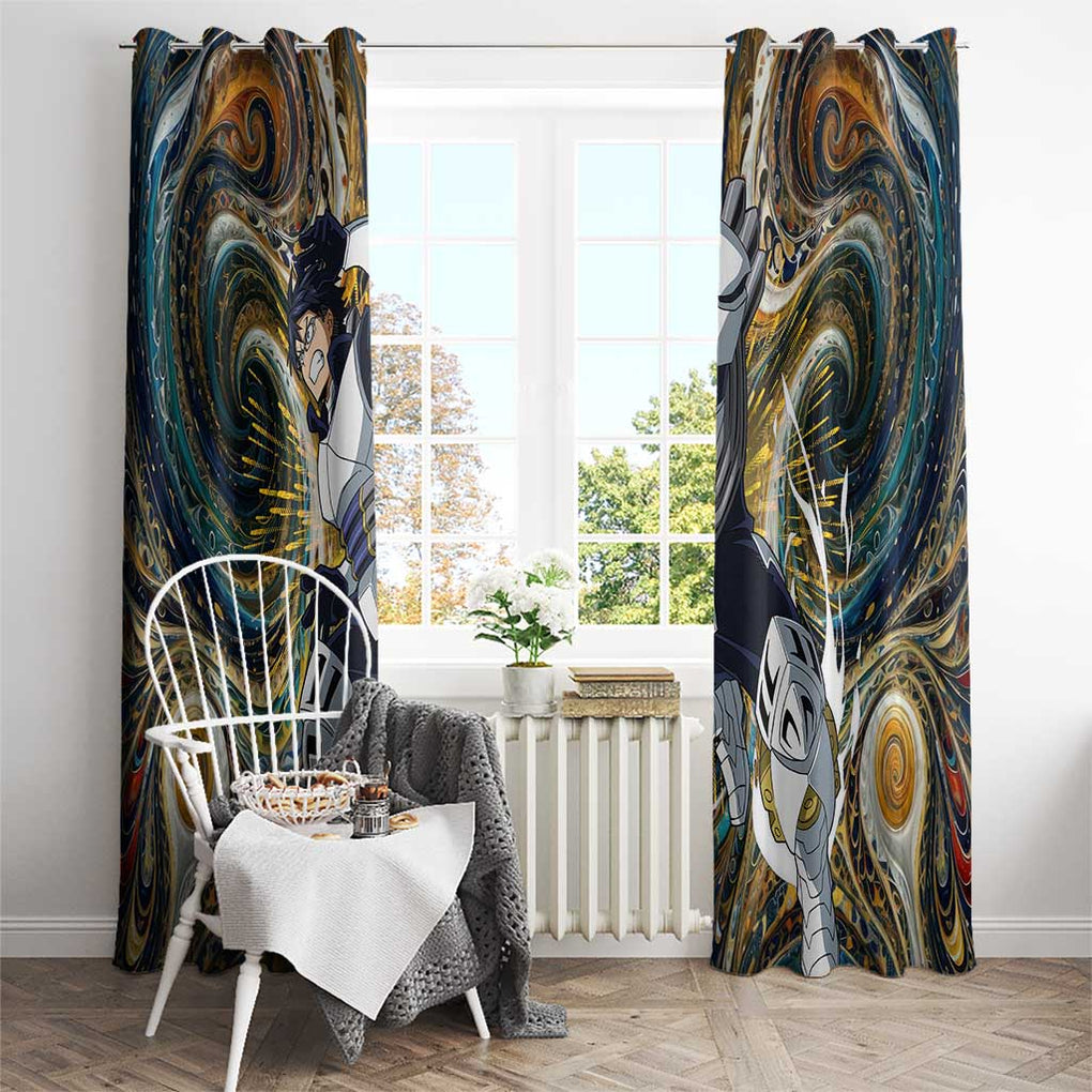 Trippy Engine Ida Tenya My Hero Academia Window Curtain Trippy Style