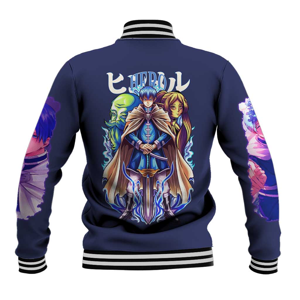 Himmel Frieren Beyond Journey’s End Baseball Jacket Japan Anime Style - The Mazicc