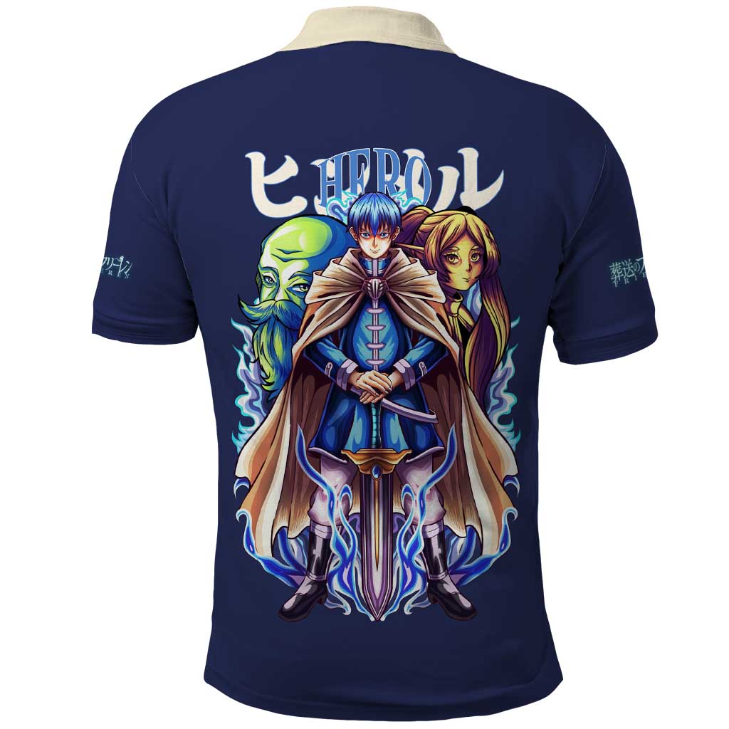 Himmel Frieren Beyond Journey’s End Polo Shirt Japan Anime Style - The Mazicc