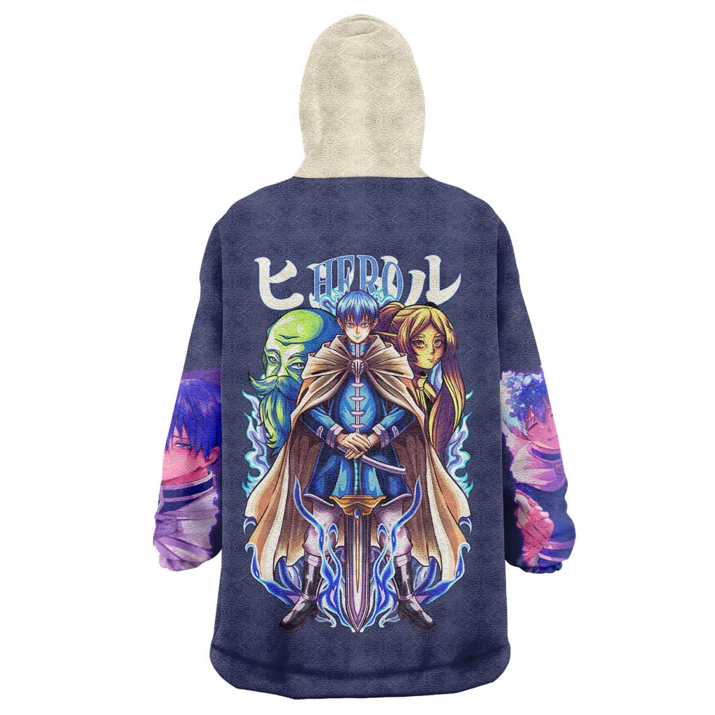 Himmel Frieren Beyond Journey’s End Wearable Blanket Hoodie Japan Anime Style - The Mazicc