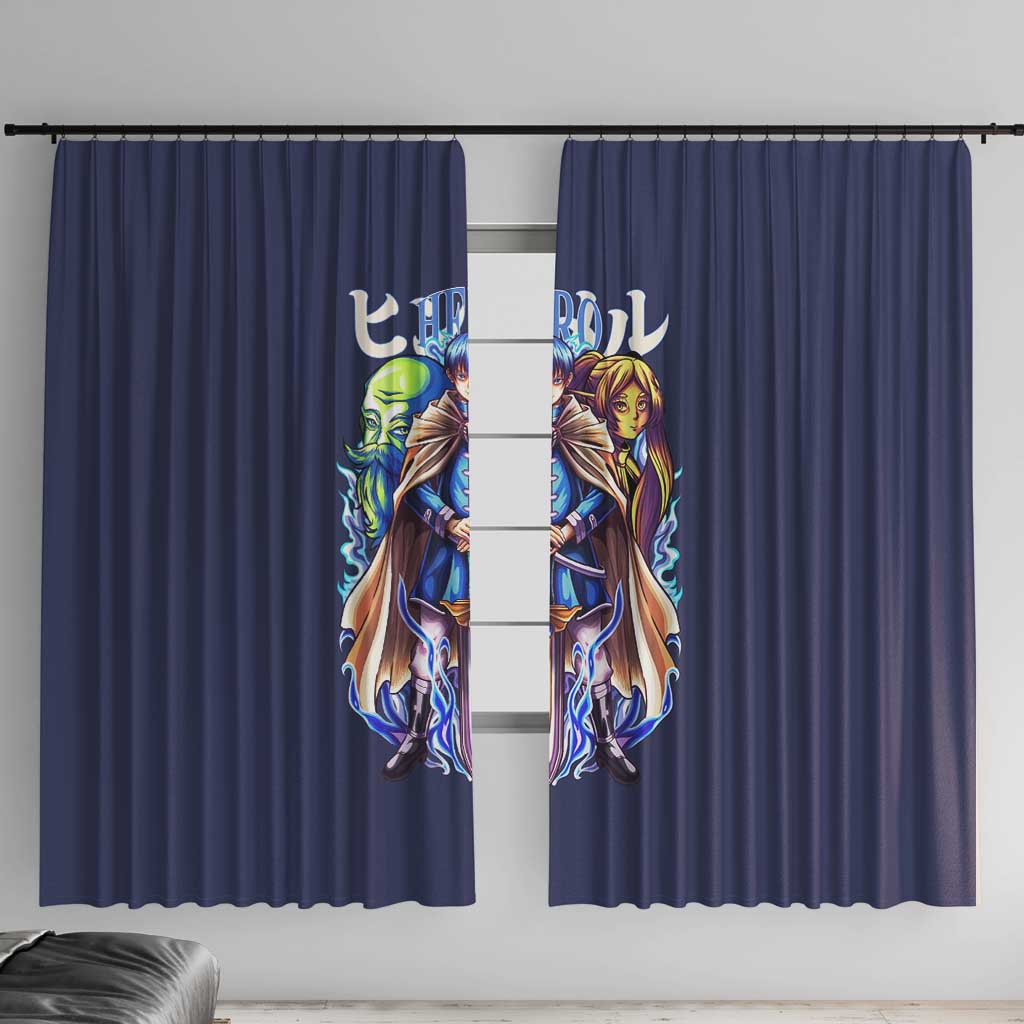 Himmel Frieren Beyond Journey’s End Window Curtain Japan Anime Style - The Mazicc