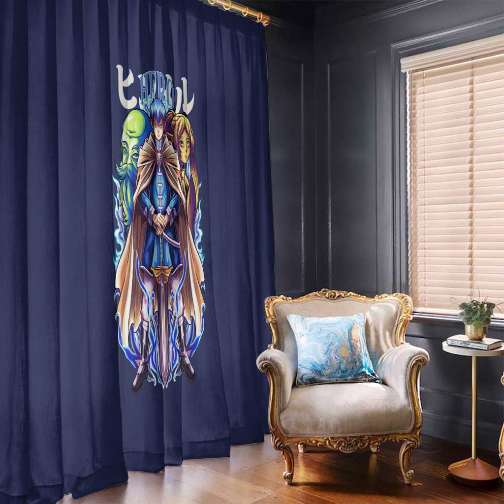 Himmel Frieren Beyond Journey’s End Window Curtain Japan Anime Style - The Mazicc