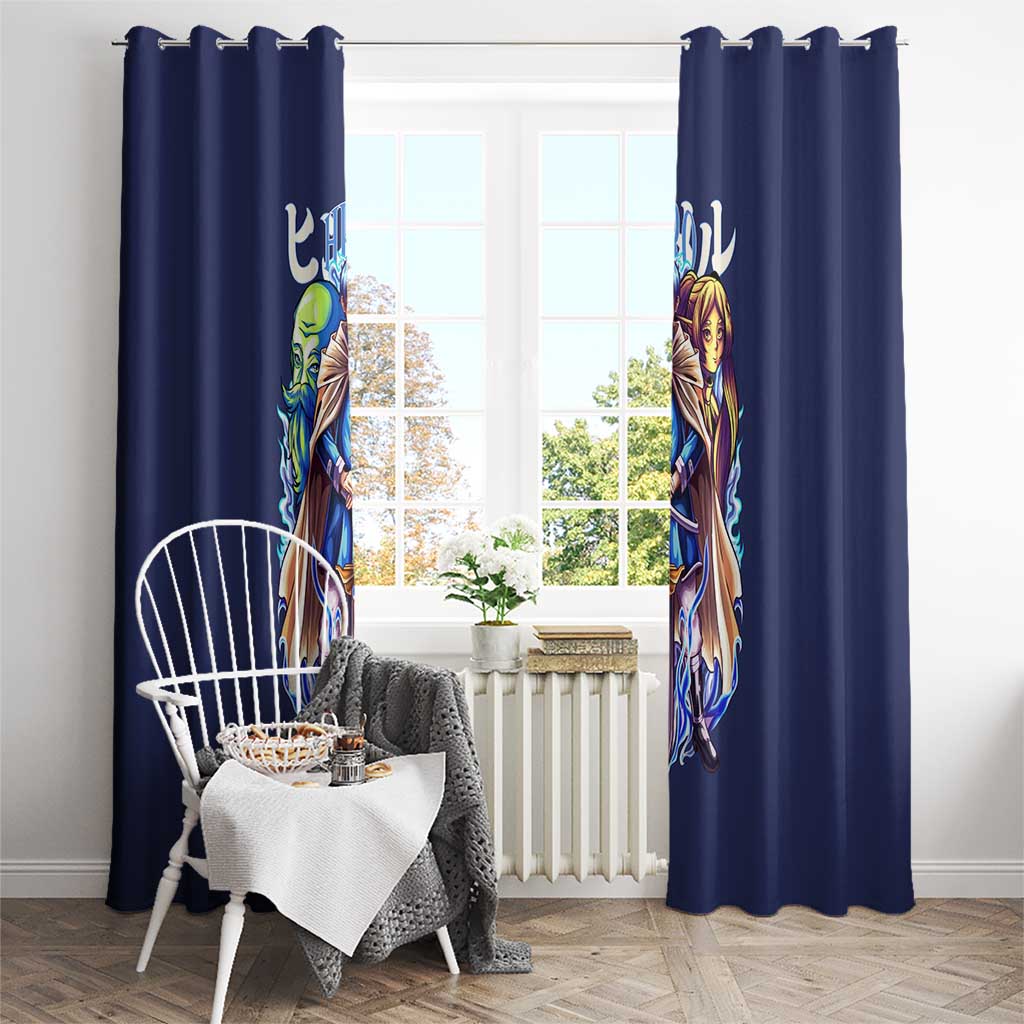Himmel Frieren Beyond Journey’s End Window Curtain Japan Anime Style - The Mazicc