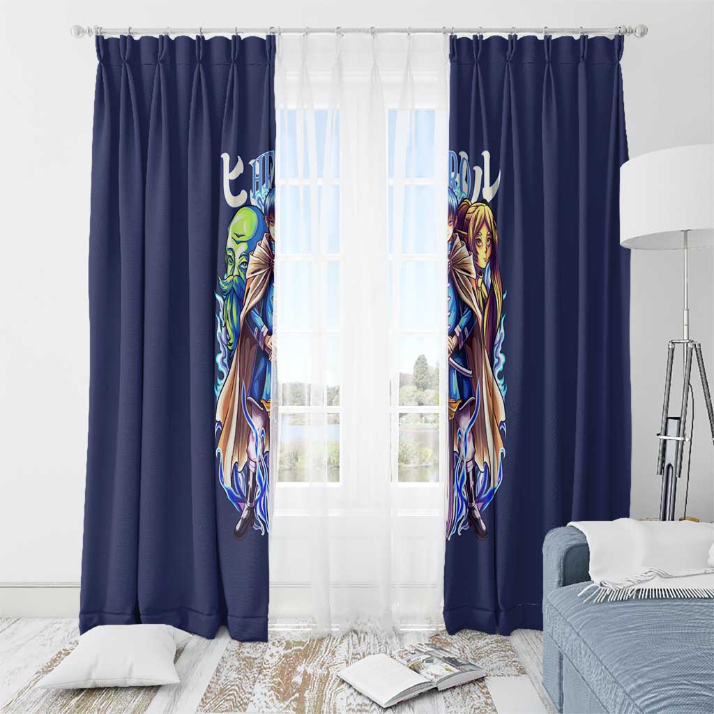 Himmel Frieren Beyond Journey’s End Window Curtain Japan Anime Style - The Mazicc