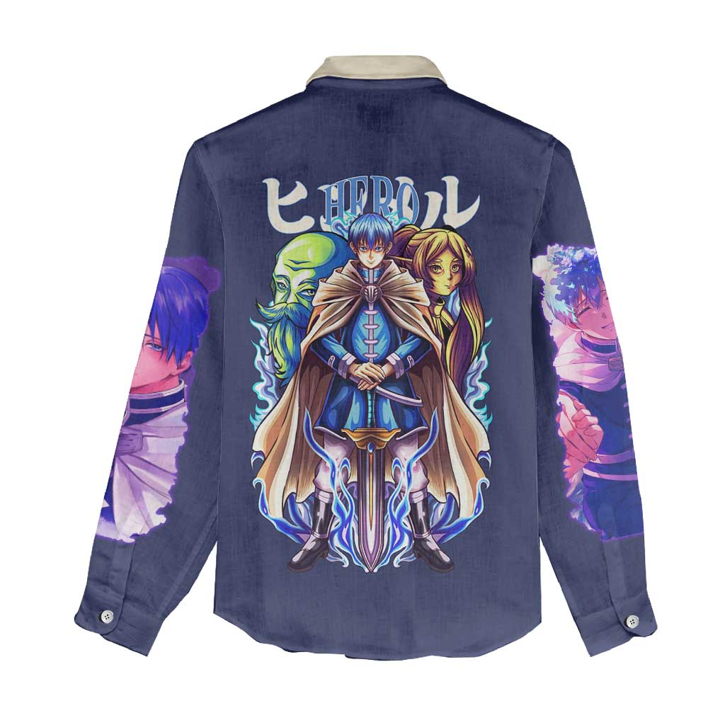 Himmel Frieren Beyond Journey’s End Women Casual Shirt Japan Anime Style - The Mazicc