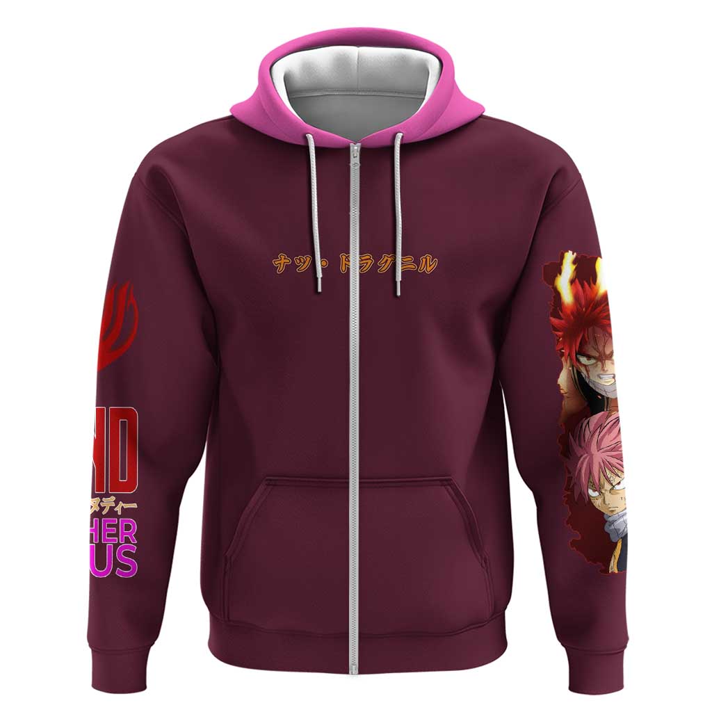 Natsu Dragneel V2 Fairy Tail Hoodie Japan Anime Style - The Mazicc