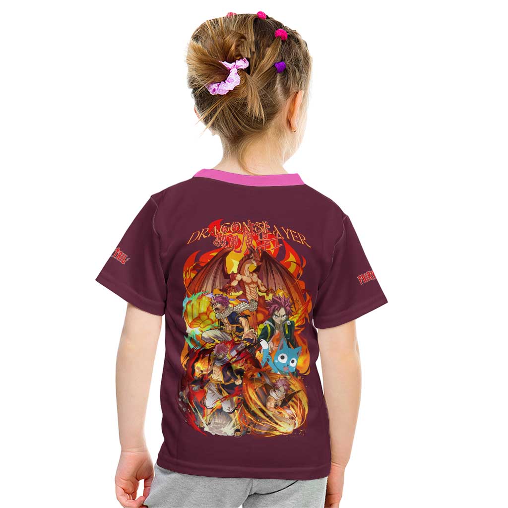 Natsu Dragneel V2 Fairy Tail Kid T Shirt Japan Anime Style - The Mazicc