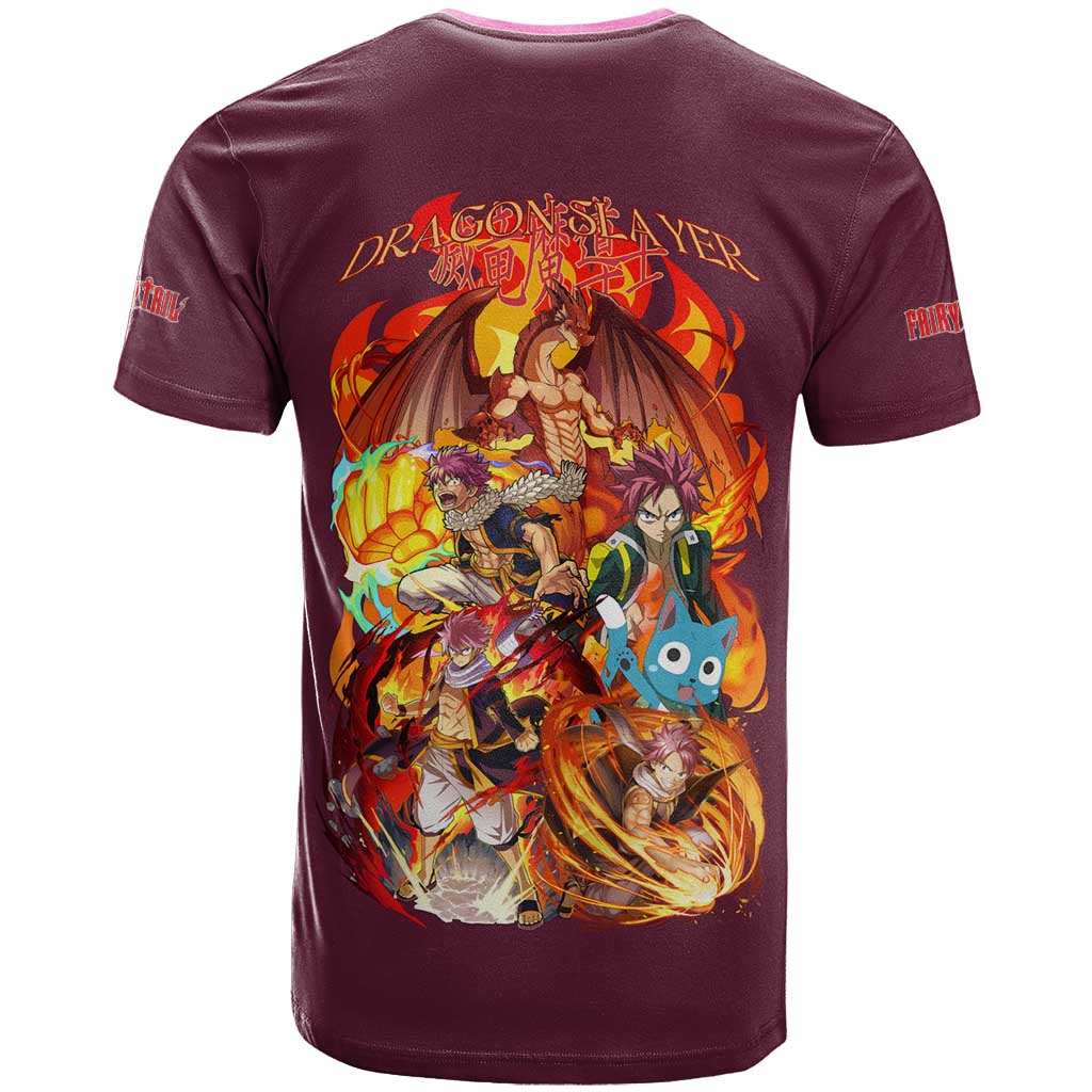 Natsu Dragneel V2 Fairy Tail T Shirt Japan Anime Style - The Mazicc