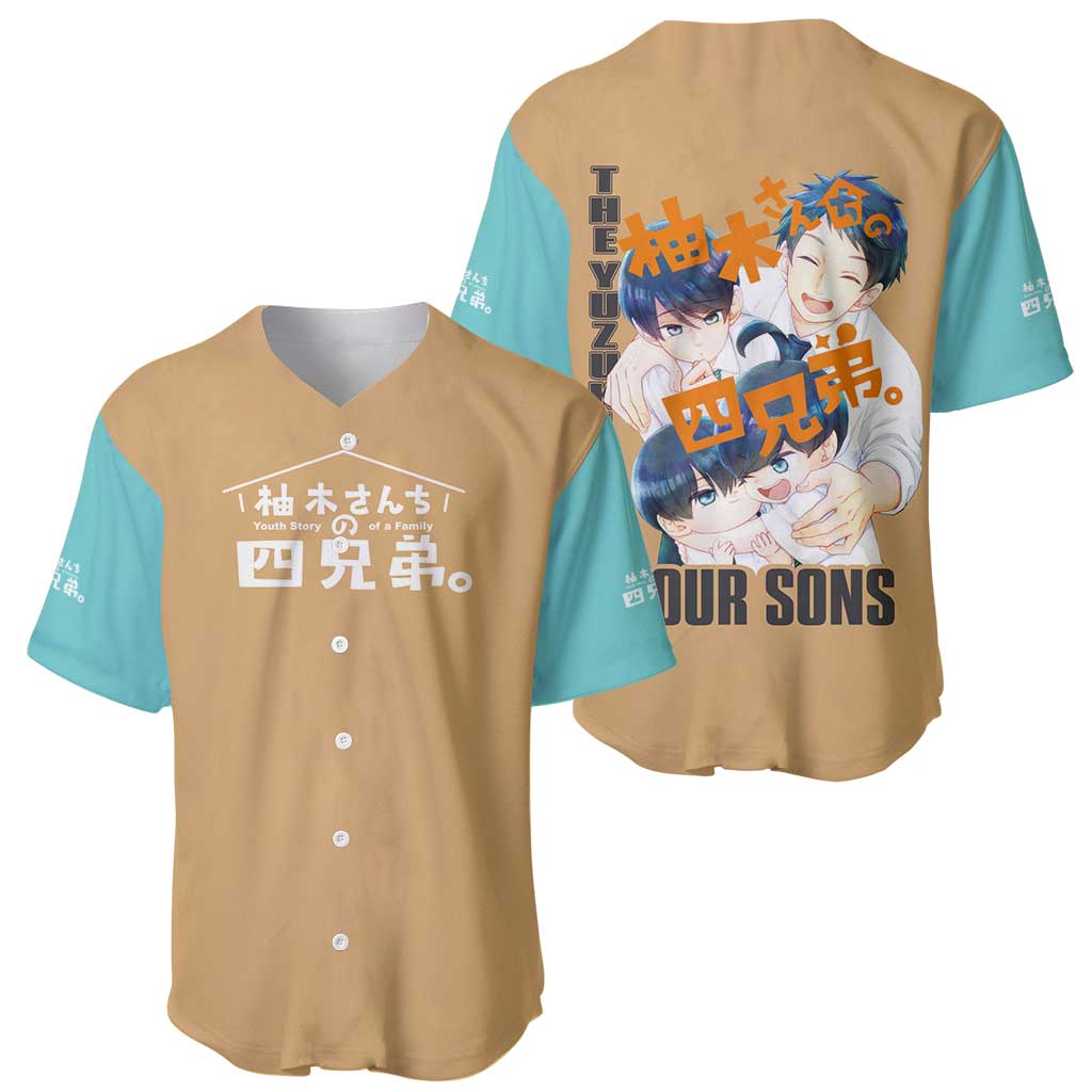 The Yuzuki Family’s Four Sons Baseball Jersey Japan Anime Style - The Mazicc